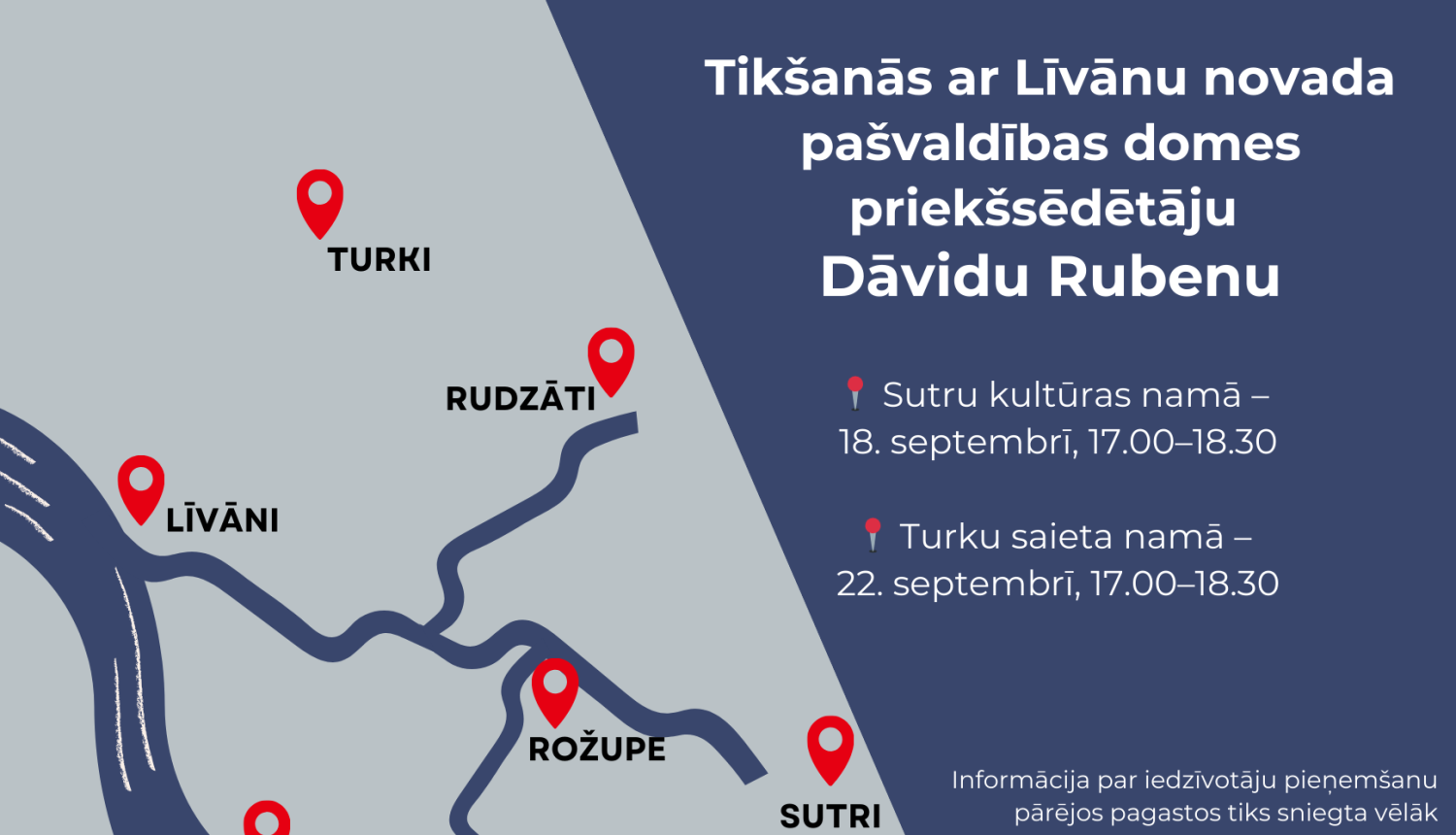 karte grafiska ar atzīmētiem punktiem