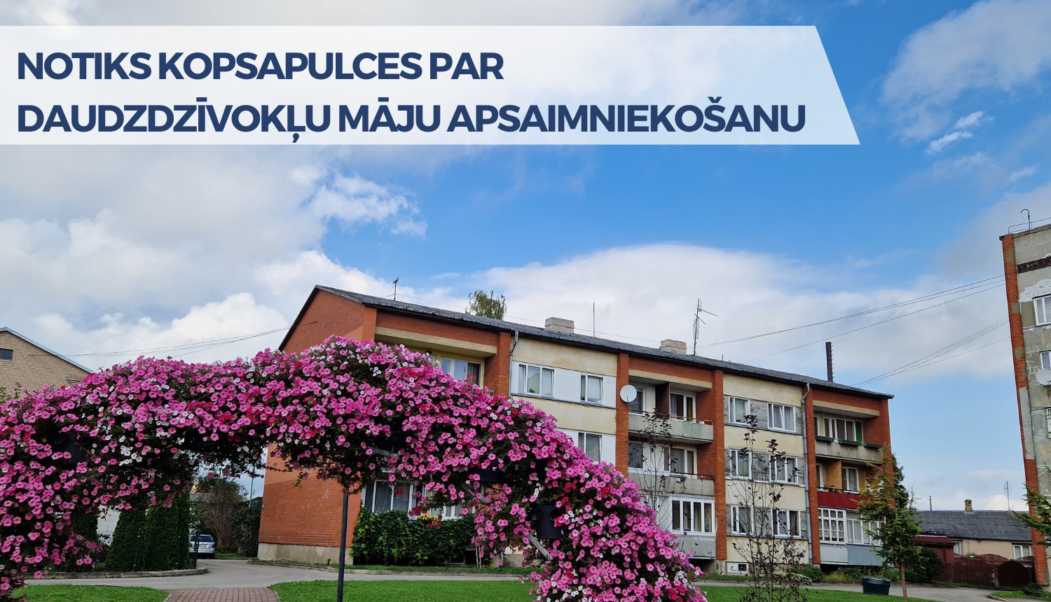 daudzdzīvokļu mājas