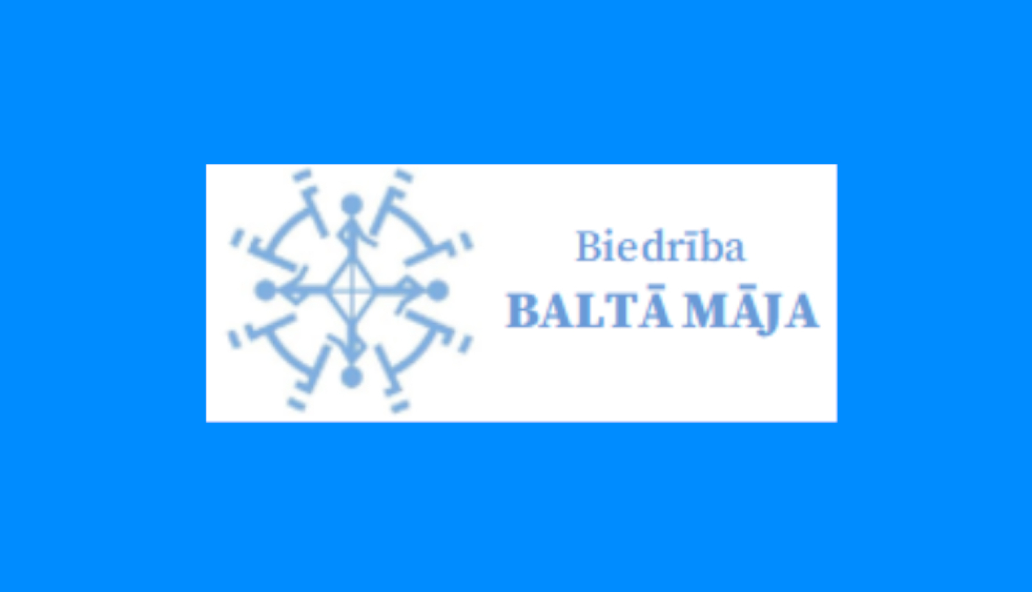 Biedrības "Baltā māja" logo