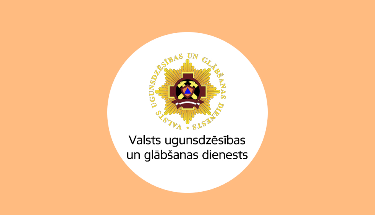 Valsts ugunsdzēsības un glābšanas dienesta logo