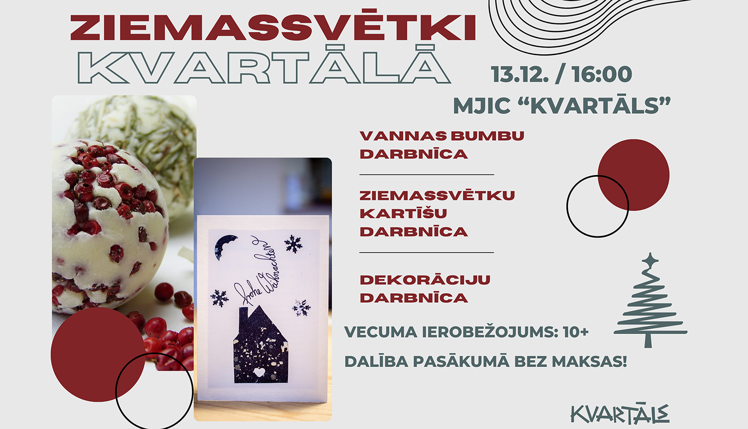 eglītes un ziemassvētku eglīšurotājumi