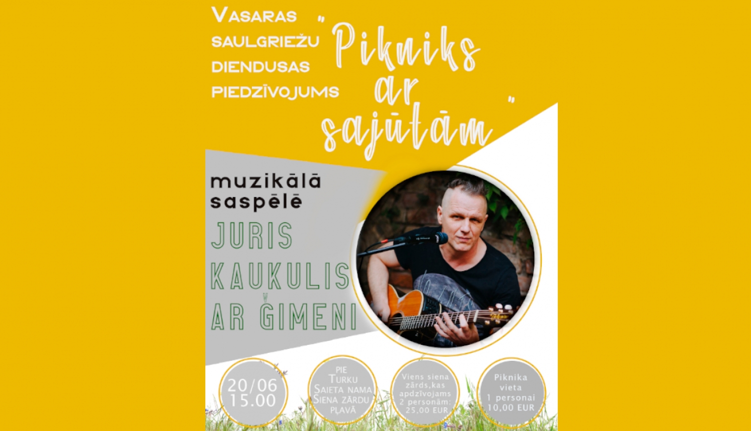 Afiša Juris Kaukulis Turku saieta namā