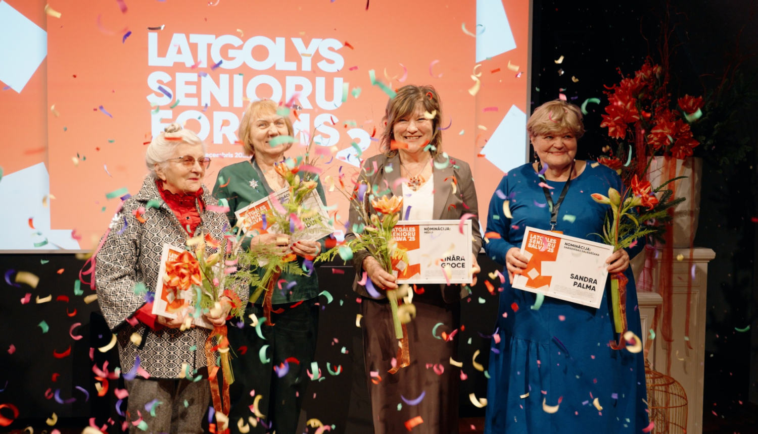 Latgales senioru balvas saņēmēji