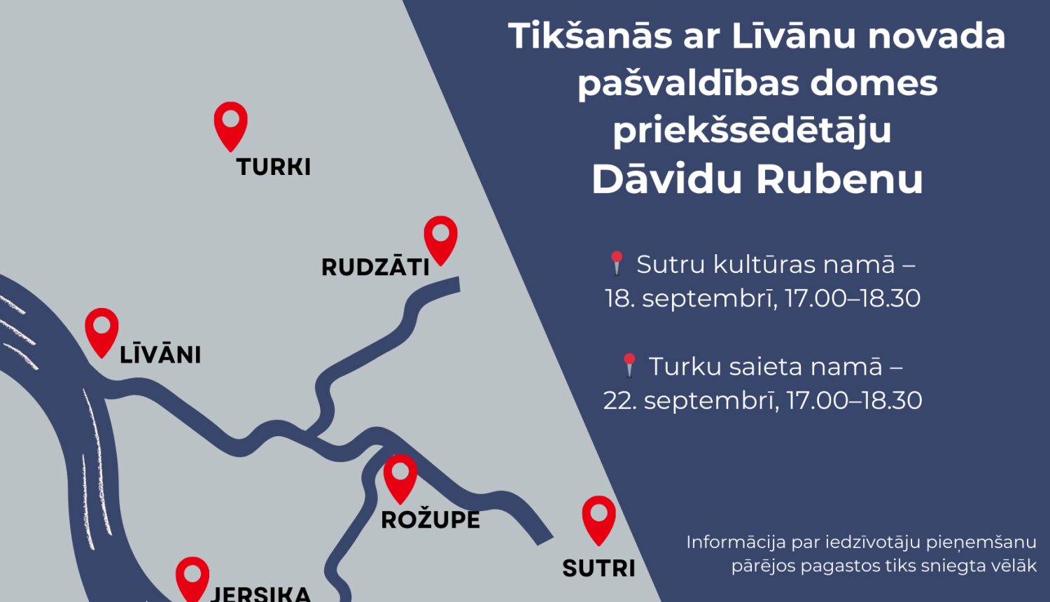 karte grafiska ar atzīmētiem punktiem