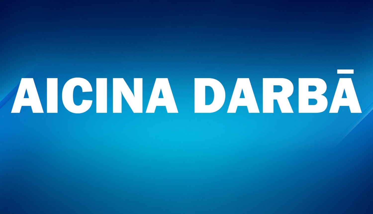 aicina darbā