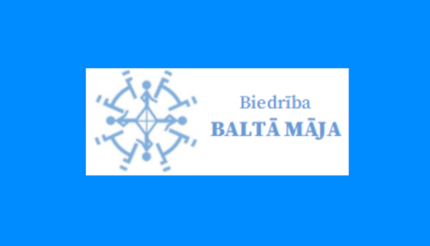 Biedrības "Baltā māja" logo