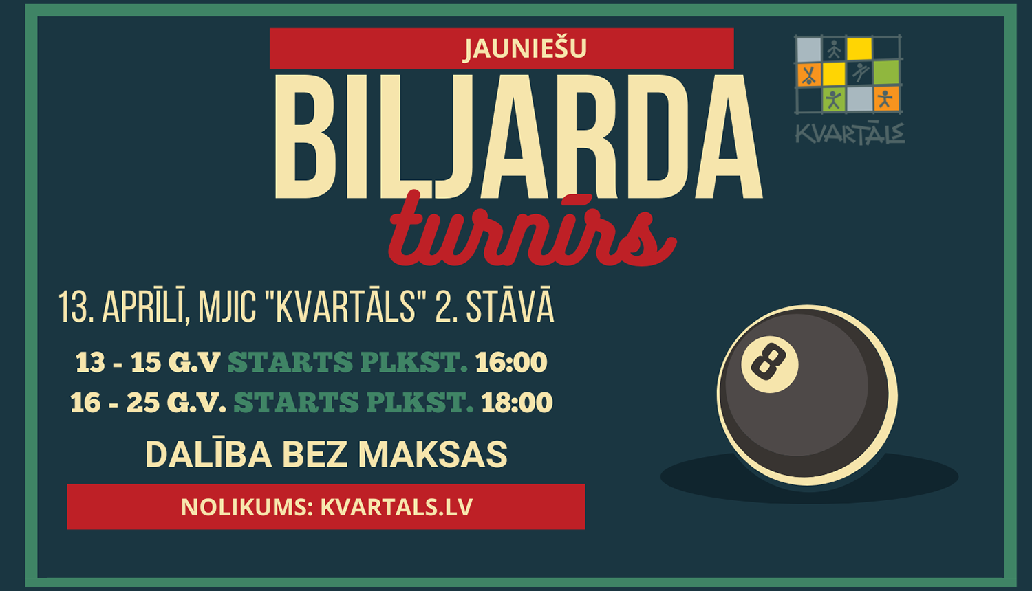 Tumšs fons un biljarda bumbiņa