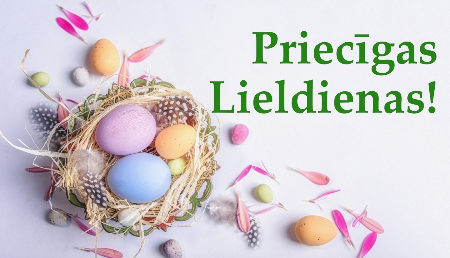 Apsveikums Lieldienās 