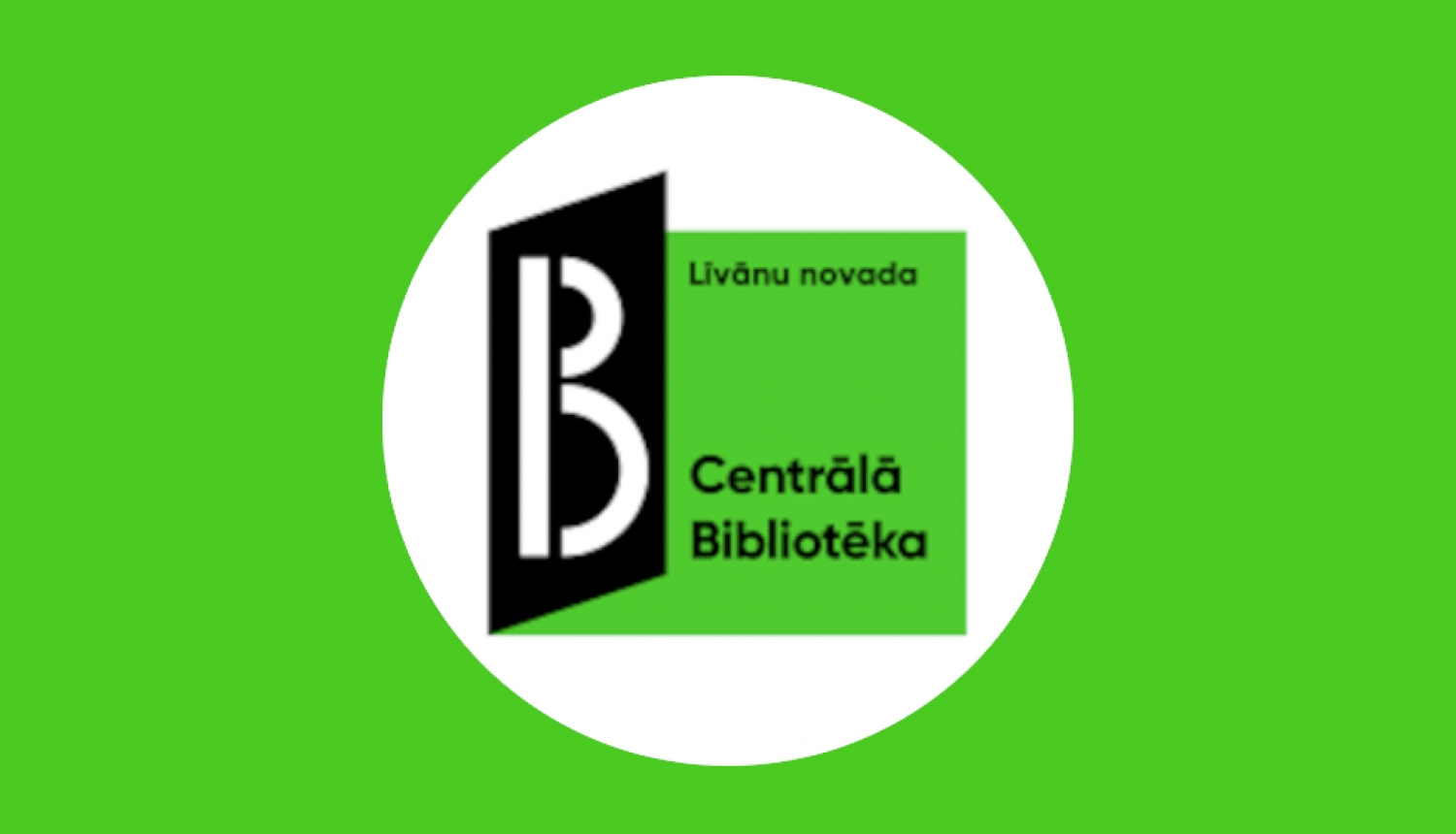 Līvānu novada Centrālās bibliotēkas logo