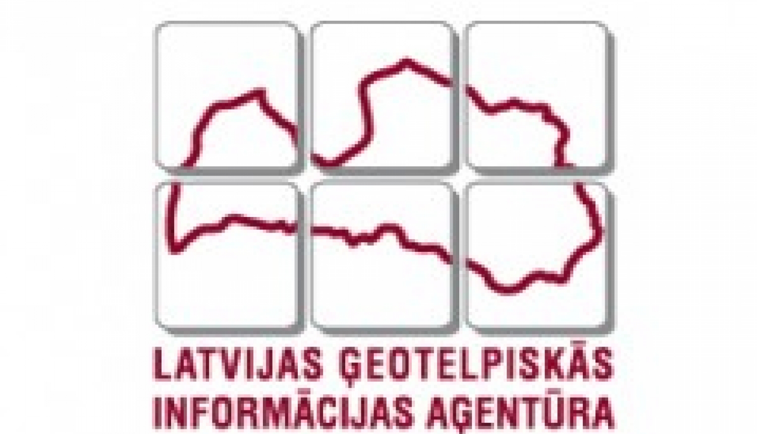 Latvijas Ģeotelpiskās informācijas aģentūras logo