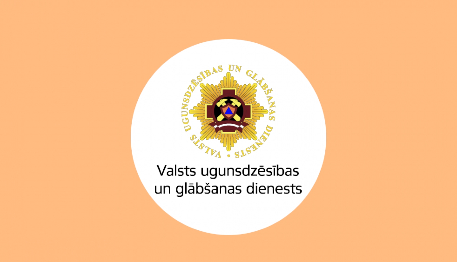 Valsts ugunsdzēsības un glābšanas dienesta logo